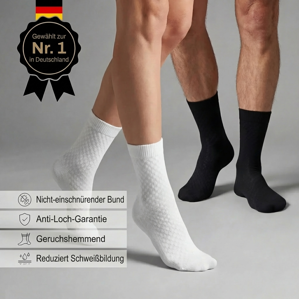 SALVYNE WADENLANGE SOCKEN AUS PREMIUM-BAMBUSFASER